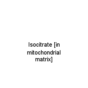 Isocitrate [in mitochondrial matrix]